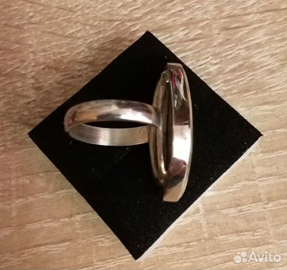 Серебряное кольцо с яшмой 