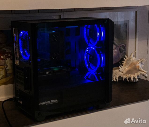 Игровой пк RTX 3060 ti, Ryzen 5 5500, 16 GB