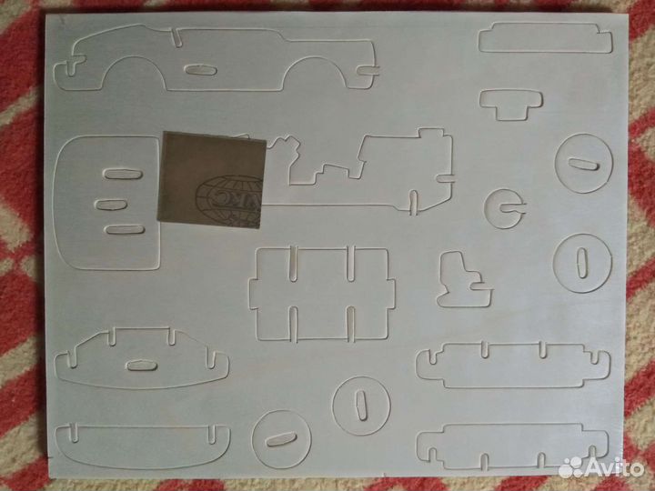 Деревянные игрушки 3D пазл конструктор