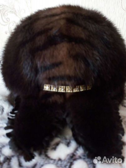 Шапка норковая женская