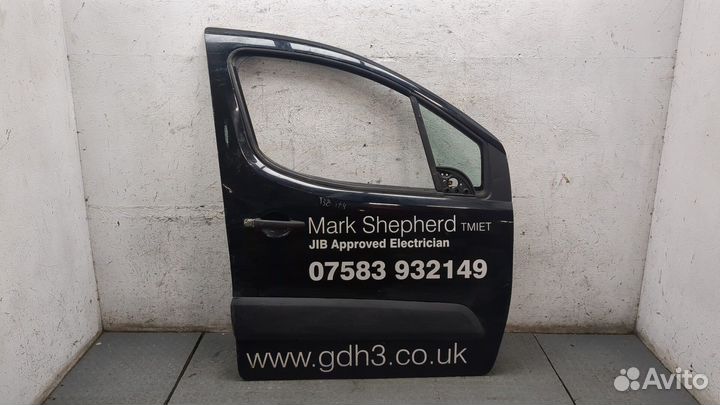 Стекло боковой двери Citroen Berlingo 2012, 2013
