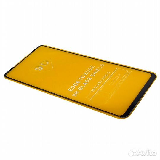 Стекло для Samsung Galaxy A21 Full Screen (черный)