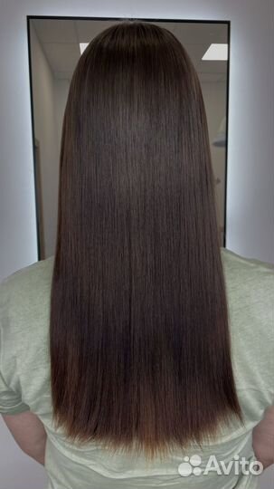 Кератиновое выпрямление