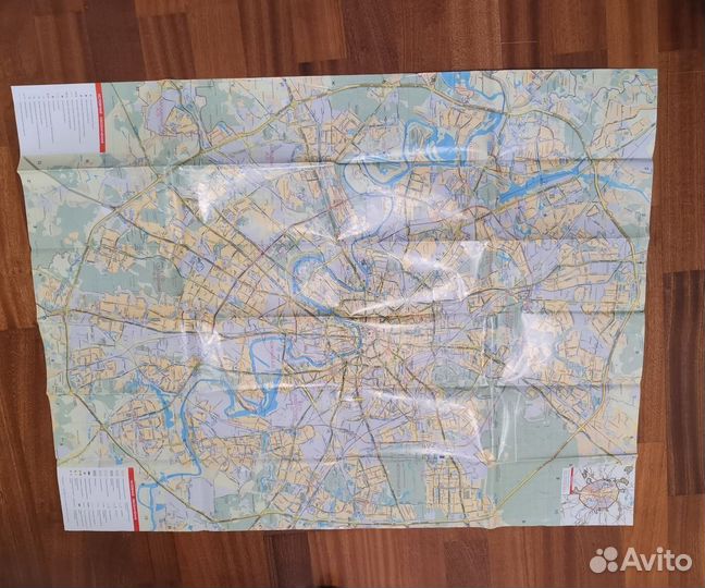 Карта Москвы