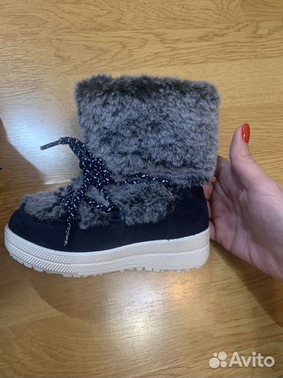 Сапоги зимние 25р