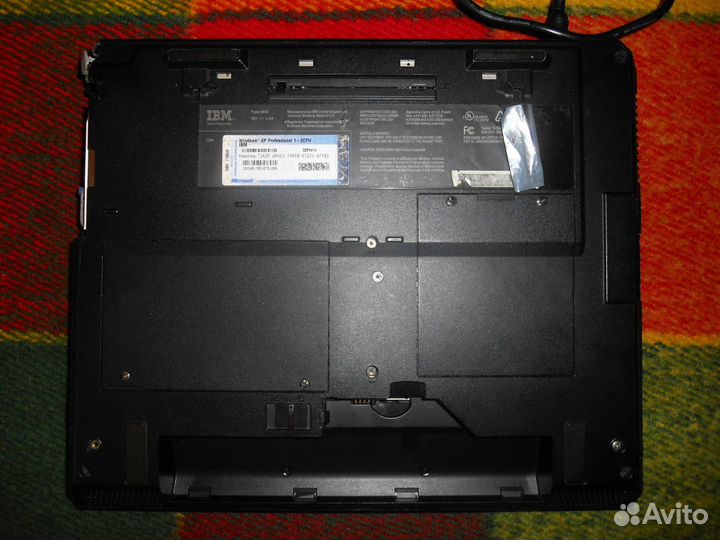 Раритетный ноутбук IBM ThinkPad