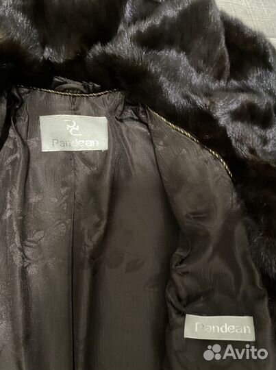 Шуба норковая натуральная, р. 44-46, как новая