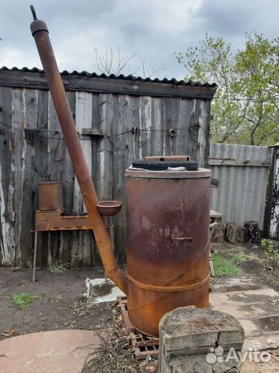 Каптильная горячего копчения