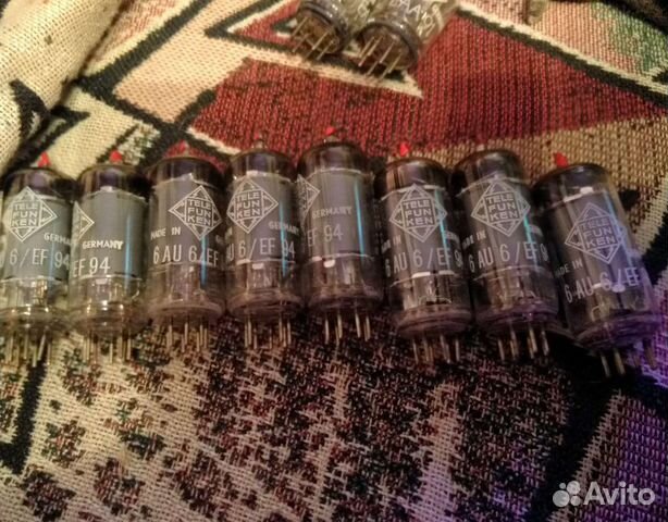 Радиолампы Siemens Telefunken Hiwatt