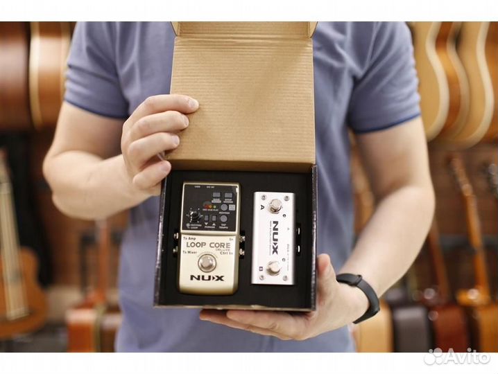 Nux Cherub Loop-Core-Deluxe-Bundle Педаль эффектов