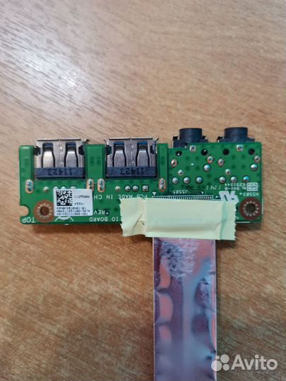 Плата расширения usb audio для Asus k53s