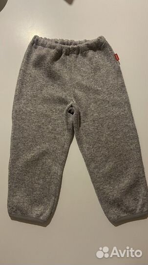 Флисовые теплые штаны reima 98