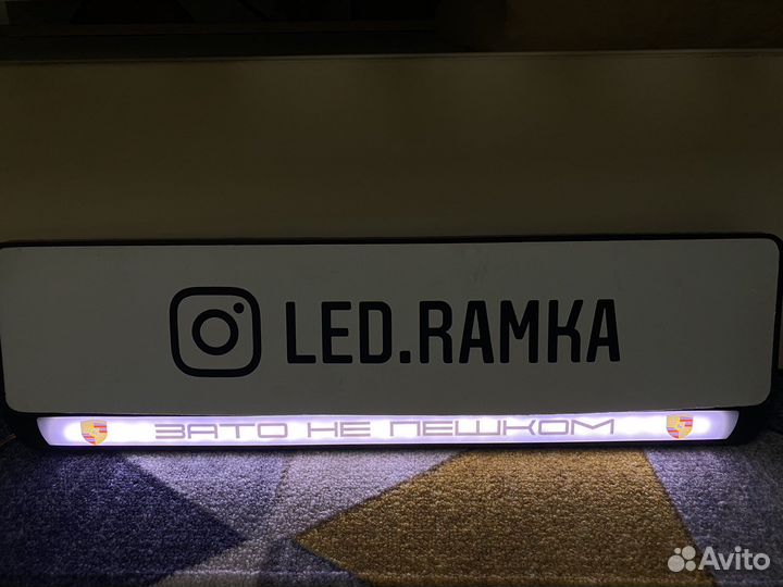 Led рамка с подсветкой любая надпись
