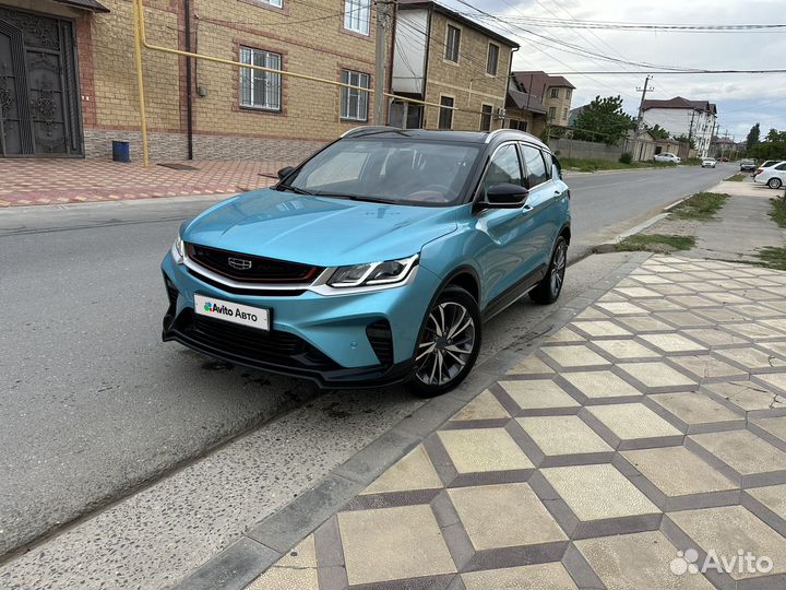 Geely Coolray 1.5 AMT, 2023, битый, 1 000 км
