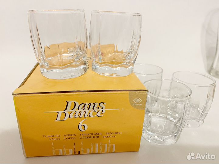 Пивные бокалы 7 штук рюмки 5