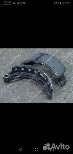 Колодка тормозная урал