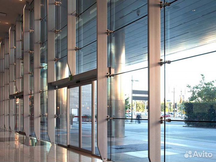 Фасадное остекление. Алюминиевые окна. Зимние сады, террасы