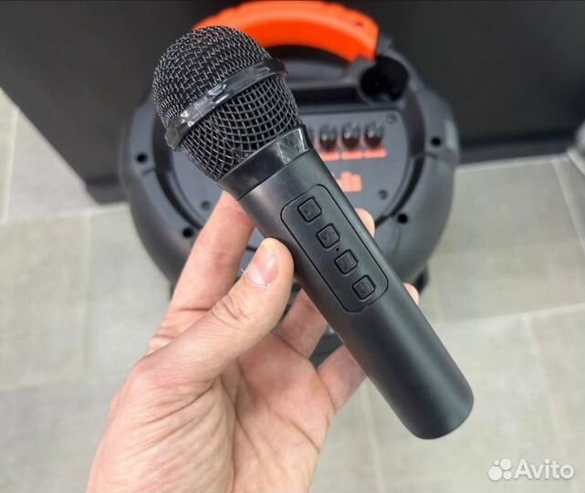 Новая мощная Bluetooth колонка караоке 2024