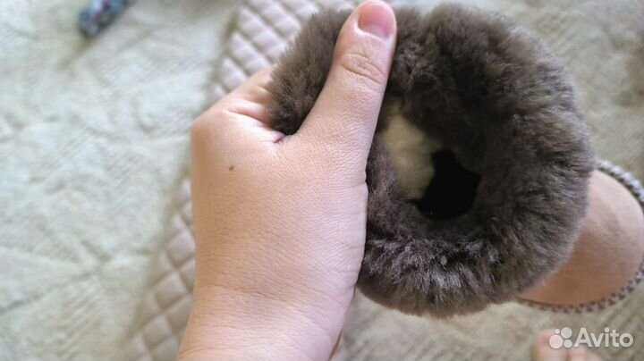 Тапочки теплые детские