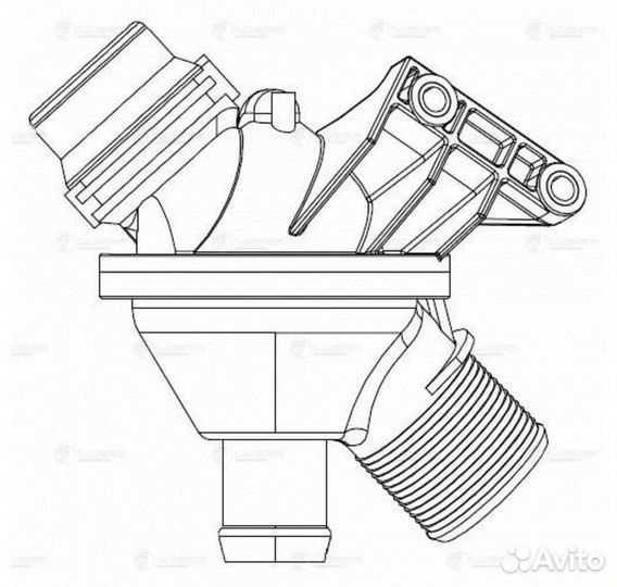 Термостат BMW 1 (F20), 3 (F30), 5 (F10/F11), X3 (F25) (N20/N26) luzar