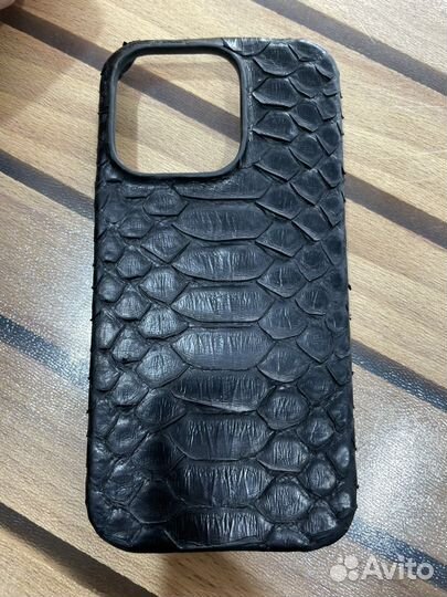 Чехол из кожи питона iPhone 14 pro