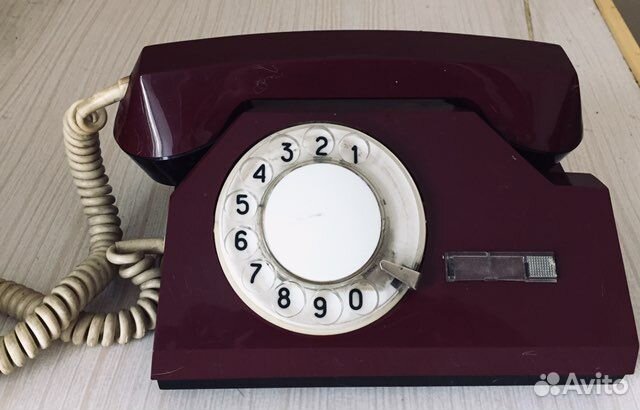 Телефон дисковый СССР