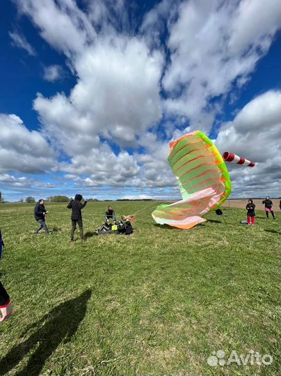 Прыжок с парашютом в тандеме с инструктором