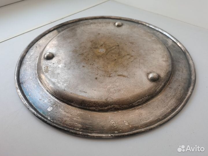 Поднос для самовар 1894 - 1899 Геннигер серебрение