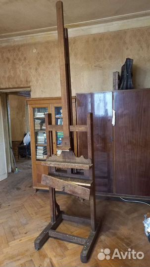 Мольберт для рисования антикварный с историей