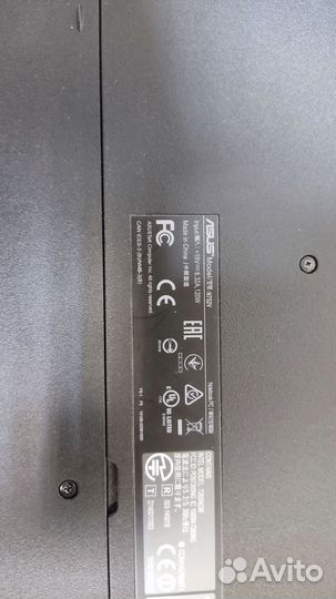 Ноутбук asus n752v