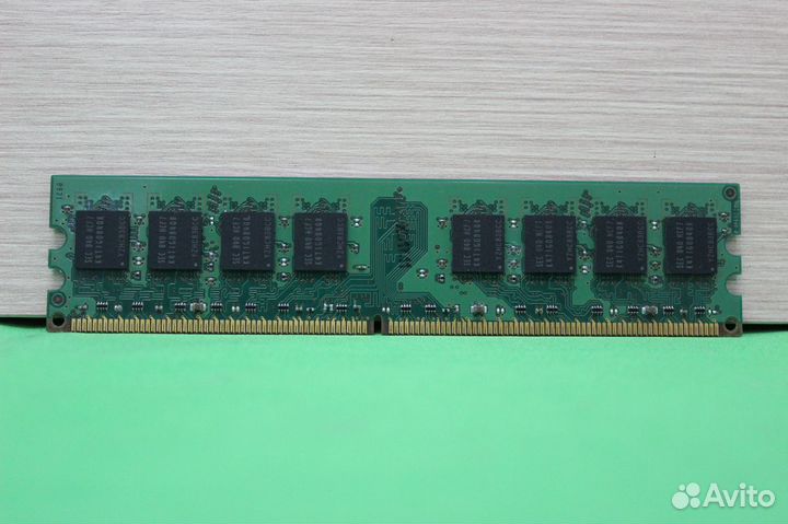 DDR2 2Gb 800MHz PC2-6400. Samsung M378T5663RZ3-CF7