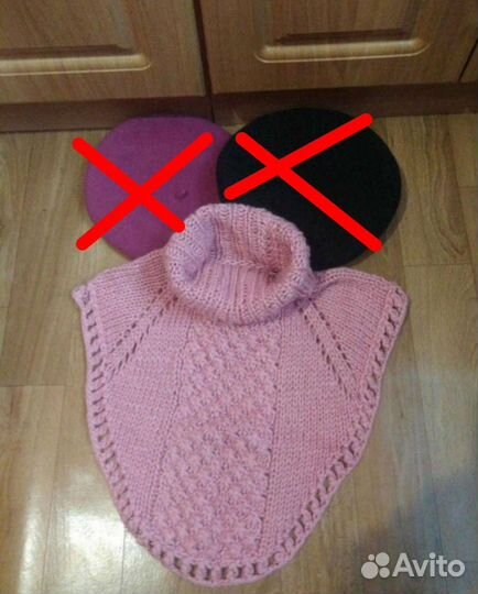 Береты, шарфы и варежки