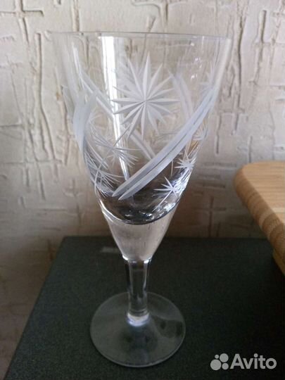 Фужеры хрустальные СССР