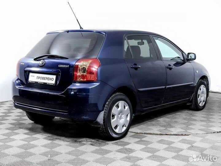 Toyota Corolla 1.6 МТ, 2005, 103 449 км