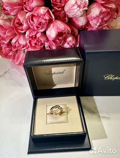 Кольцо Chopard Happy Diamond оригинал
