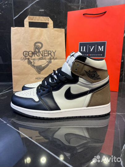 Кроссовки Jordan 1 Retro High Dark Mocha 2024 Прем