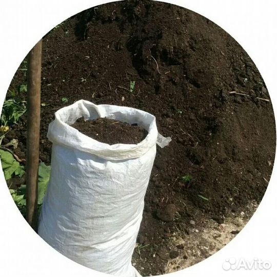 Земля чернозем в мешках