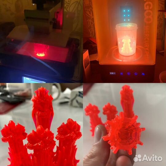 Фотополимер Anycubic Basic, разные цвета
