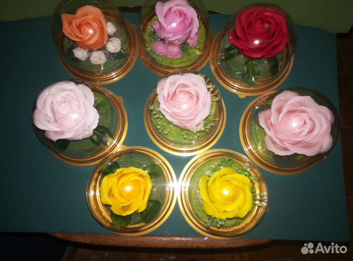 Мыльные розы в куполе