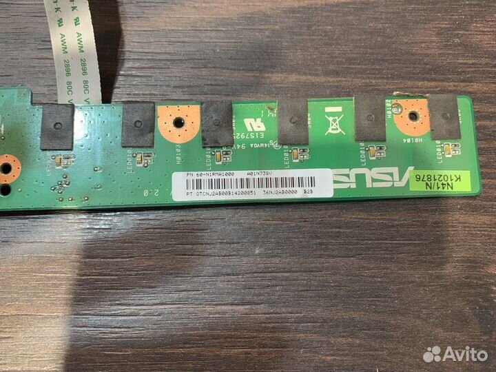 Плата индикации и кнопки для N73S 60-N1RMA1000