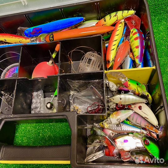 Наборы блесен и воблеров