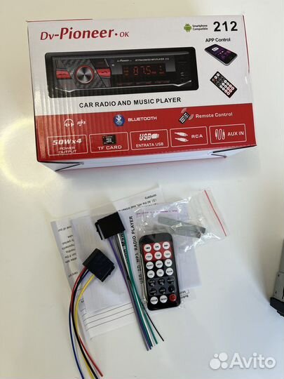 Новая магнитола с Bluetooth 1 din