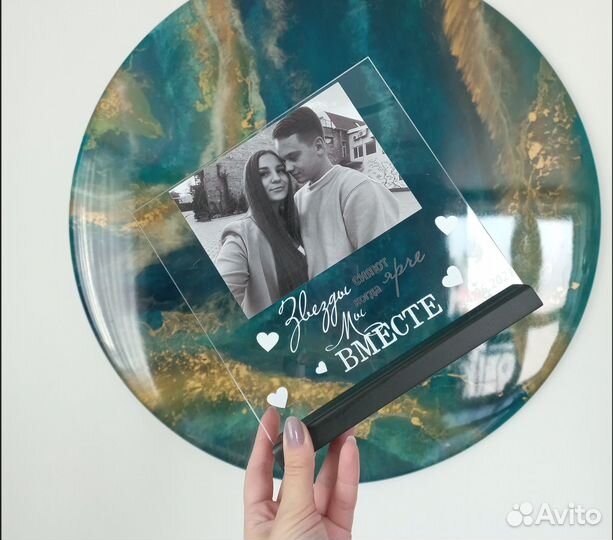 Рамка постер на стекле с фото А5 art097