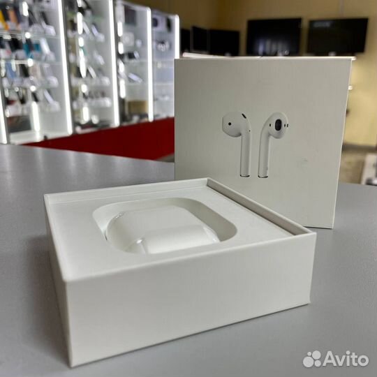 Оригинальные наушники Apple AirPods 2 (Р)