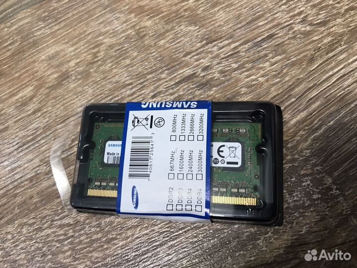 Оперативная память ddr3 для ноутбука