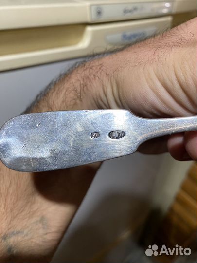 Серебряная ложка 84 проба