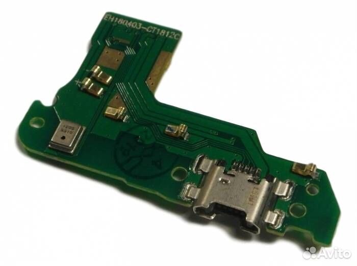Шлейф Honor 7A Pro/Honor 7C (плата) + разъем заряд