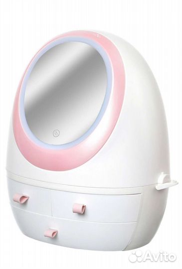 Органайзер с подсветкой, зеркало, косметичка