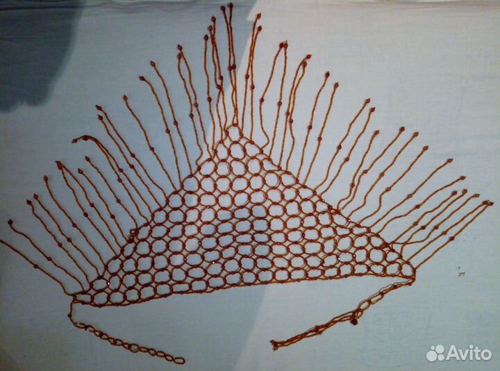 Пояс для занятия восточным танцами из бисера