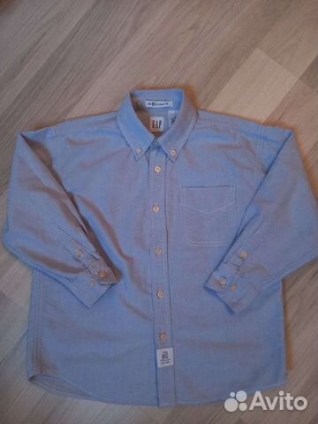 Рубашка Gap на плотного упитанного мальчика